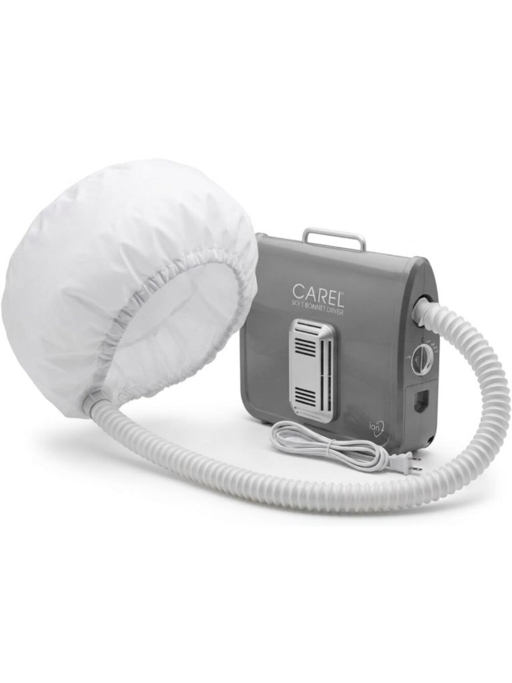 Portable Soft Bonnet Hair Dryer - Adjustable Hood for Curly Hair, Quiet Deep